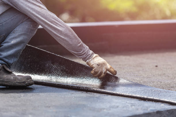 Professional Crawl Space Encapsulation technician working in Bon Air, VA